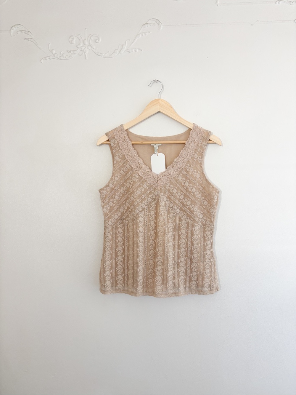 Vintage J Jill Lace Tank